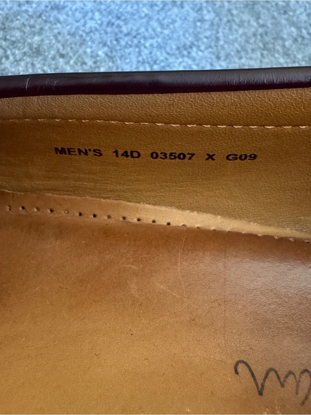 Cole Haan Pinch Tassel Loafers 14D Burgundy Oxblood Leather Moc Toe Slip On